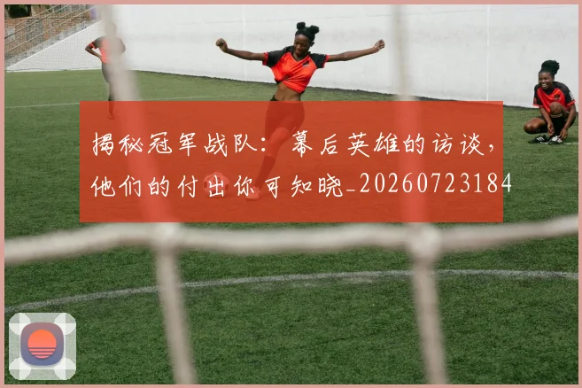 揭秘冠军战队：幕后英雄的访谈，他们的付出你可知晓_20260723184106